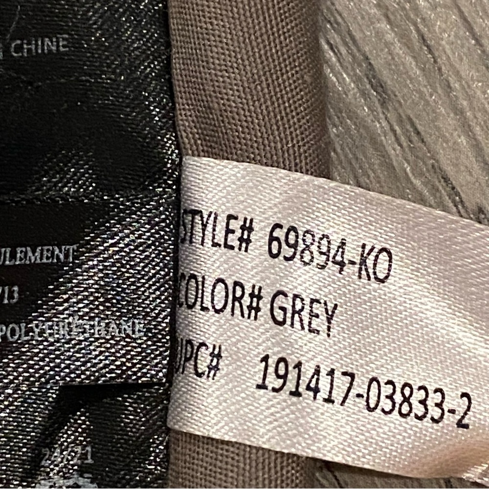 Stone Mountain & Co. Cross Body Purse Gray Adjustable Strap Bag Zip Pockets - Picture 7 of 15